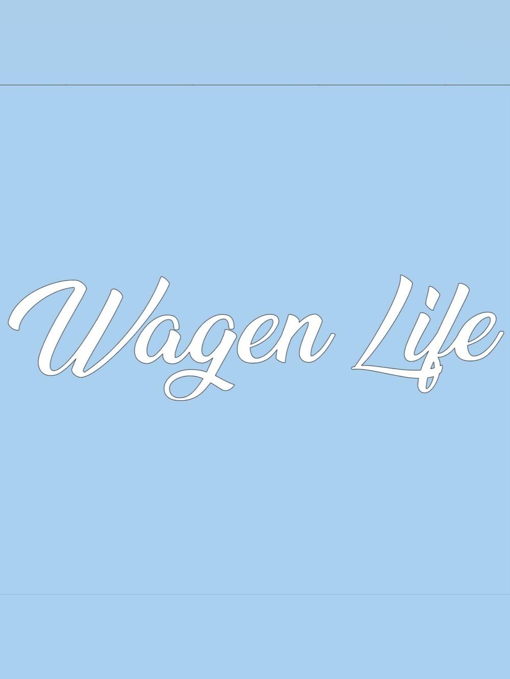 Wagen Life VW Vinyl Decal